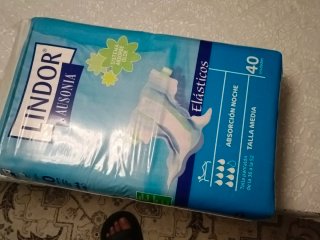 Pañales elásticos talla m.40 unid.20 euros bolsa