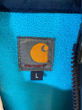 Chaqueta Carhartt Azul con Cremallera