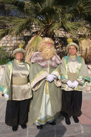Trajes Reyes Magos y Pajes Talla Única