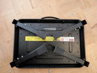 BONTEC Taburete Plegable 3 Niveles