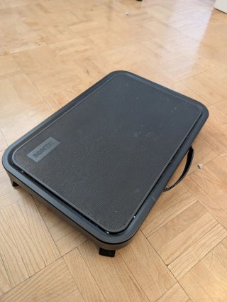 BONTEC Taburete Plegable 3 Niveles