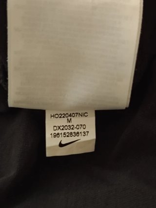 Camiseta Nike Swoosh Negra Talla M