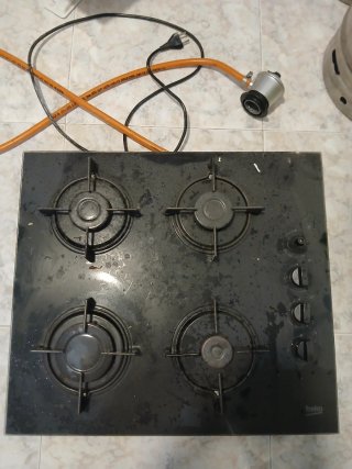 Placa de gas Beko 4 fuegos