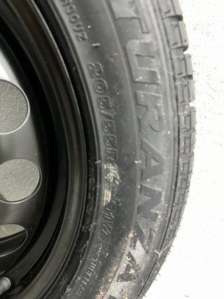 Rueda de repuesto Bridgestone Turanza 205/55 R16