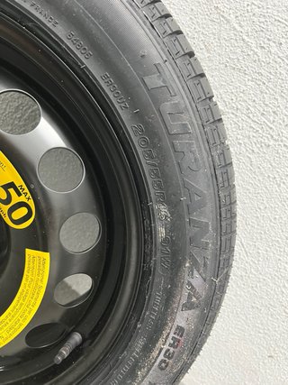 Rueda de repuesto Bridgestone Turanza 205/55 R16