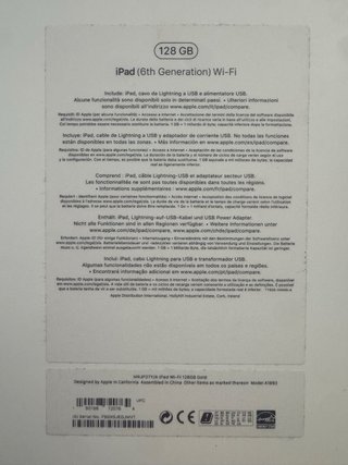 iPad 6ª Gen 2018 Oro Rosa