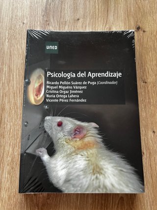 Psicología del aprendizaje UNED