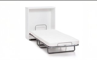 Mueble plegable lacado blanco