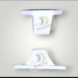 Retenedor puerta caravana blanco