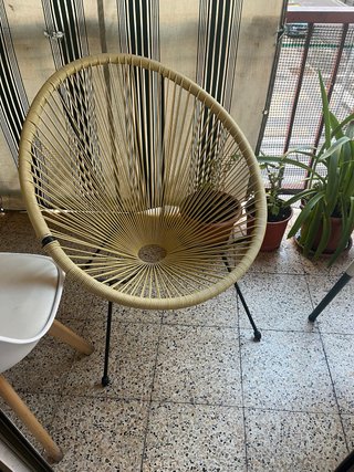Silla Acapulco Diseño Beige