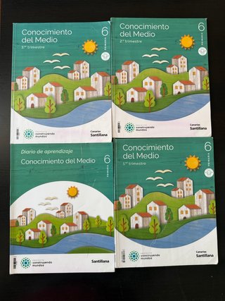 Conjunto Libros de Texto Curso 6º de Primaria