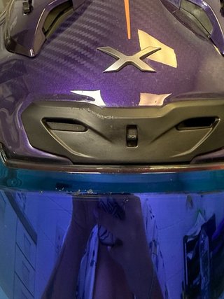 Casco de Moto Nexx Morado (Hagibis) Talla S