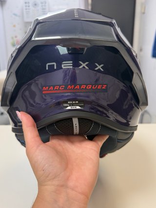 Casco de Moto Nexx Morado (Hagibis) Talla S