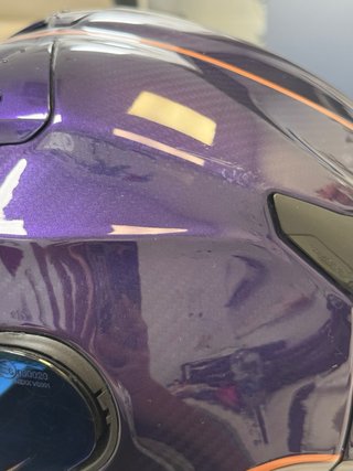 Casco de Moto Nexx Morado (Hagibis) Talla S