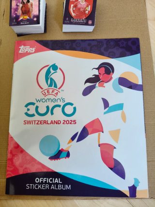 Álbum Cromos Euro Femenina 2025