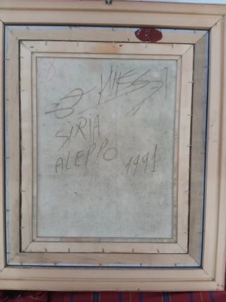 Quadro d'autore Vita ad Aleppo
