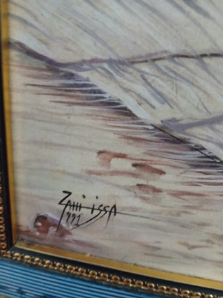 Quadro d'autore Vita ad Aleppo