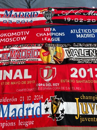 Bufandas Atlético de Madrid