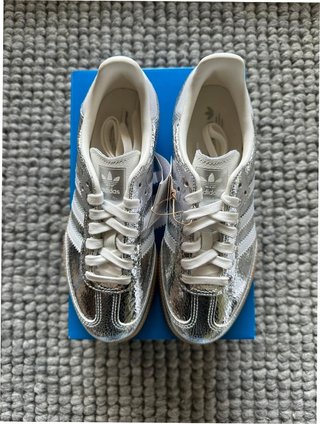 Adidas Samba OG Plata Metálico Talla 38