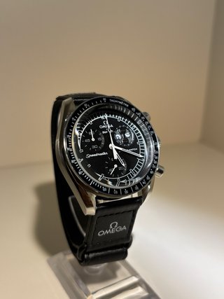Omega x Swatch Moonwatch Negro 42mm – Mod Metal
