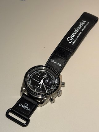 Omega x Swatch Moonwatch Negro 42mm – Mod Metal