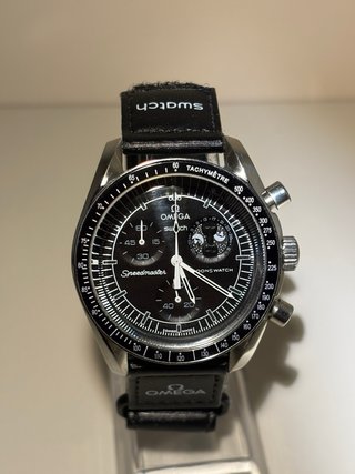 Omega x Swatch Moonwatch Negro 42mm – Mod Metal