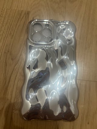 Funda iPhone 12/13/14/15 Pro Rosa Metálico Platead