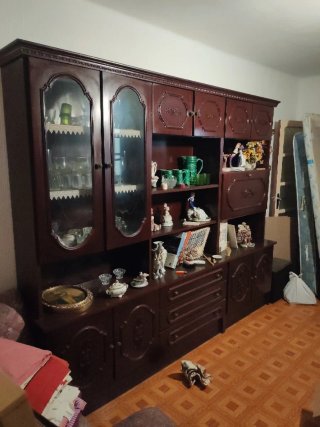 Mueble de salón clásico madera