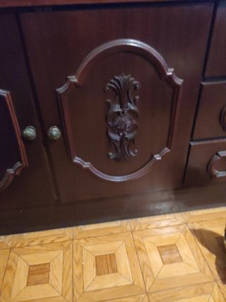 Mueble de salón clásico madera