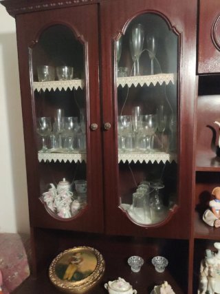 Mueble de salón clásico madera