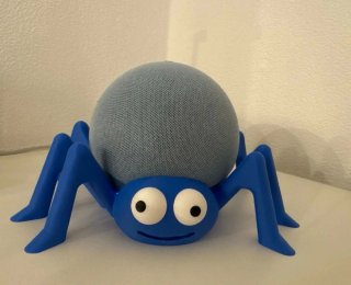 Soporte Araña Alexa Echo Dot Azul