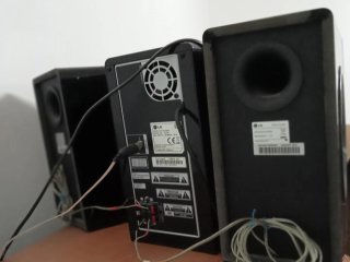 Minicadena LG Negra