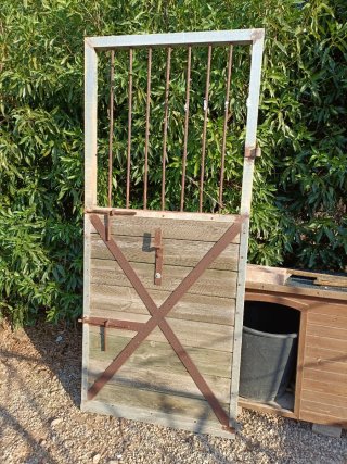 Puerta de potrero 206x89 cm