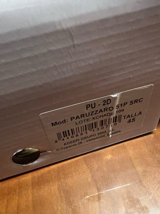 Zapatos de seguridad SKARPPA grises y naranjas
