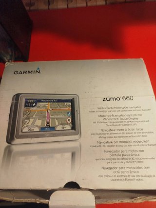 GPS Garmin Zumo 660 ,soporte touratec conl llave