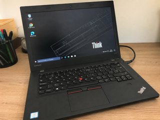 Portátil Lenovo Thinkpad L470 Negro