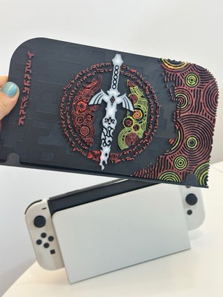 Funda Soporte Nintendo Switch Zelda