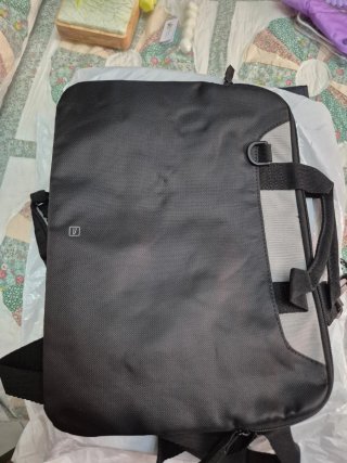 Borsa Tucano nera e grigia