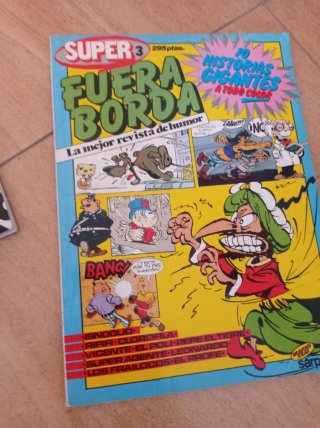 super fuera borda, super álbum bomba, vaca y pollo