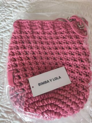Bolso BIMBA Y LOLA rosa sin estrenar