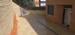 Hormigón impreso para exteriores