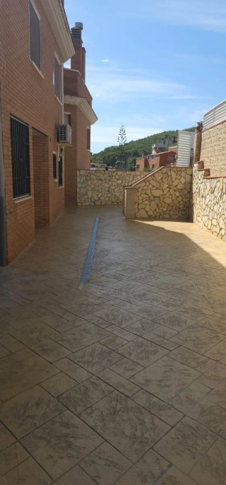 Hormigón impreso para exteriores