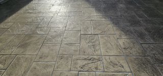 Hormigón impreso para exteriores