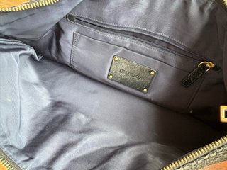 Bolso Bimba y Lola negro tejido