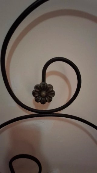 Cabecero de forja cama 135cm