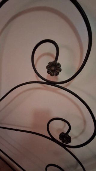 Cabecero de forja cama 135cm
