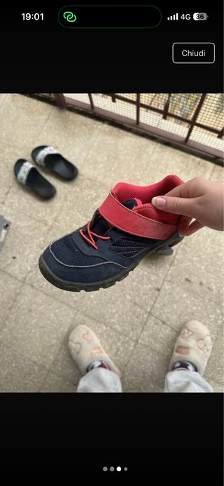Scarpe trekking bambina Quechua taglia 33