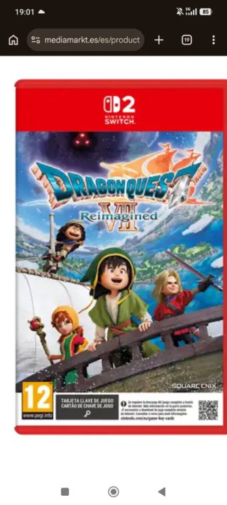 Dragon Quest VIII  Reimagined switch 2