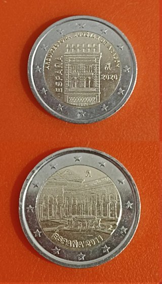 Monedas 2 Euros Conmemorativas España
