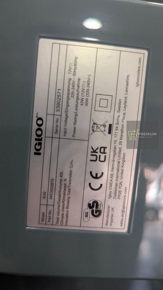 IGLOO IE42 Nevera Eléctrica